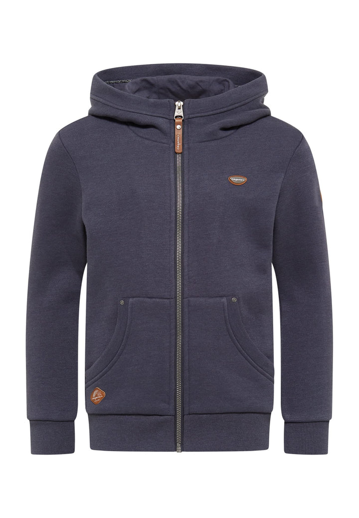 Ragwear Nesie Zip Mädchen Sweatjacke Sweatshirt mit Kapuze Übergangsjacke Jacke Cardigan Strickjacke