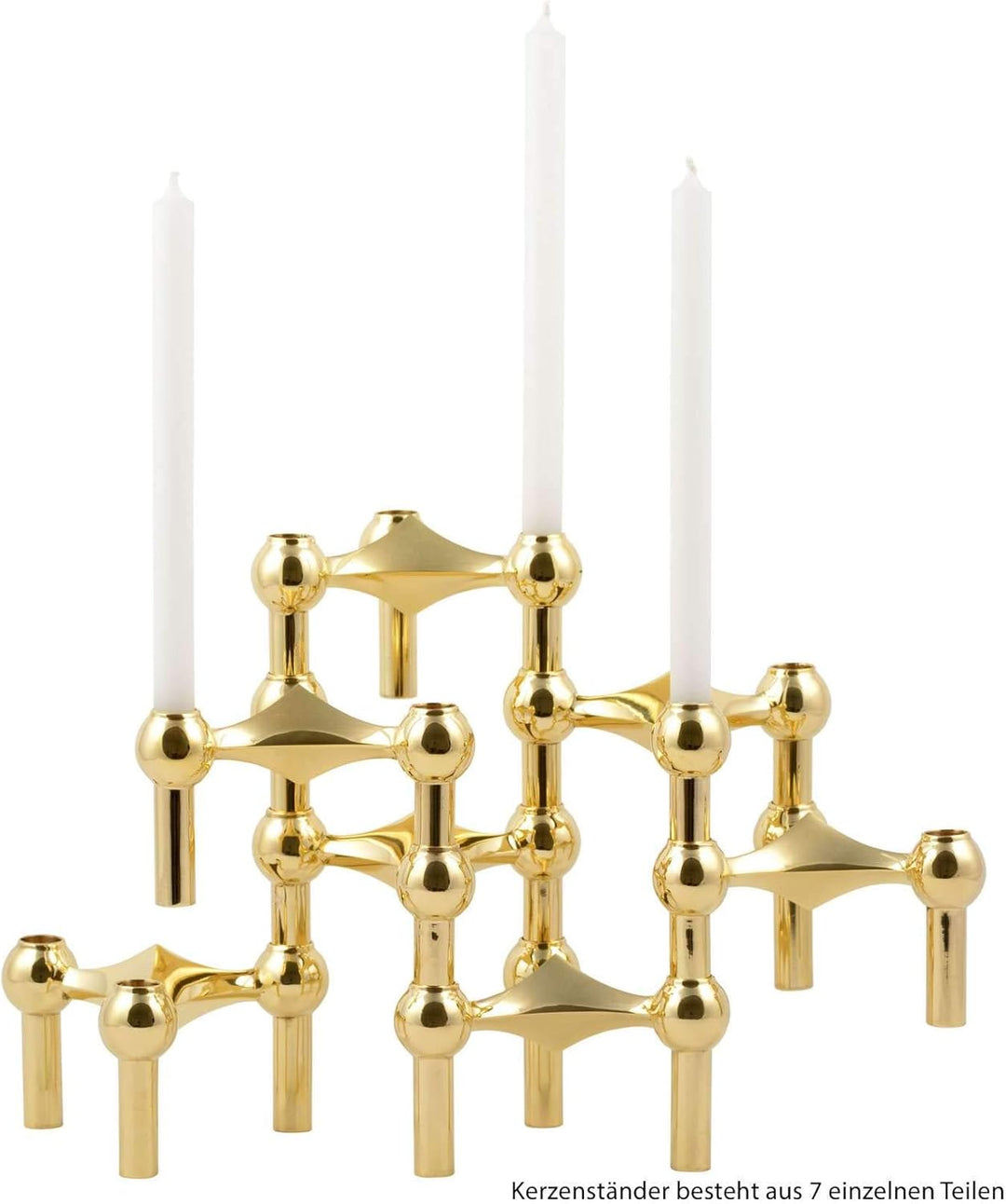STOFF Nagel - Candle Holder - Solid Brass