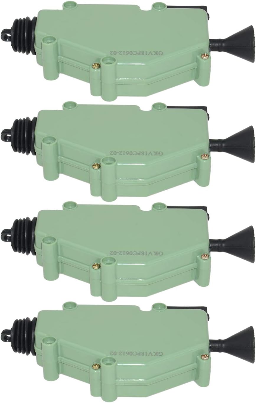 4× Stellmotor mit Zentralverriegelung ZV 4-Polig 7D0959781A Kompatibel mit T4 701959781 7D0959781A 7