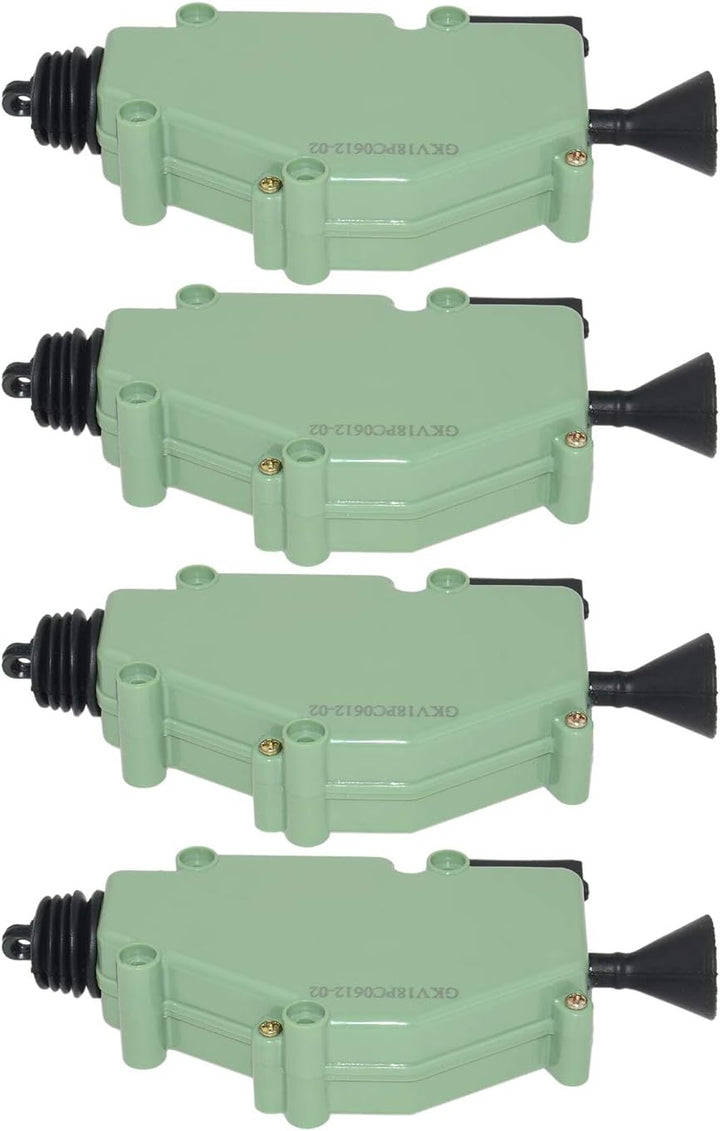 4× Stellmotor mit Zentralverriegelung ZV 4-Polig 7D0959781A Kompatibel mit T4 701959781 7D0959781A 7