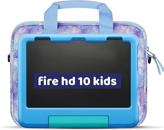 Choco Mocha 12.5 Zoll Kinder Tablet Tasche, Tablet Tasche Hülle für Fire HD 10 8, Fire 10 8 iPad, Ki
