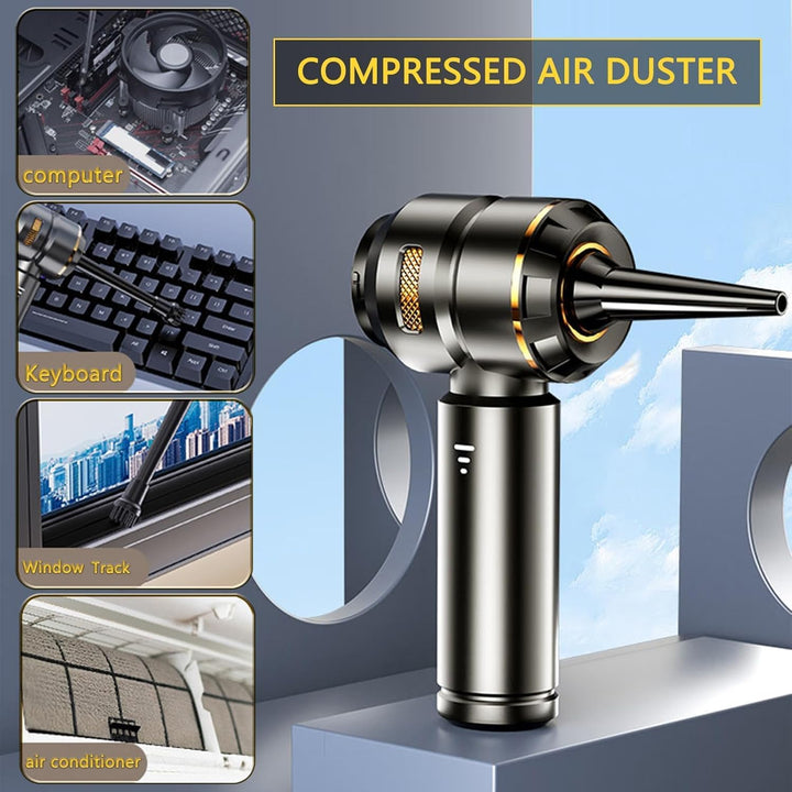 Handheld Vacuum Cleaner, 25000 Pa Wireless with Washable HEPA Filter, Powerful Rechargeable Vacuum C