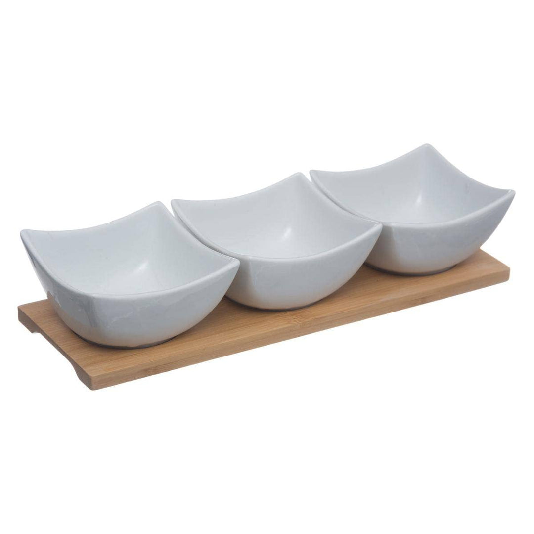 SG Secret de Gourmet Probierservice 4-teilig cm Weiss, cm Weiss