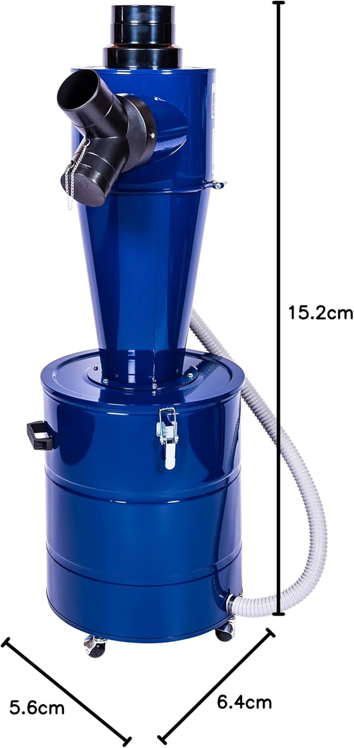DUST COMMANDER 88212 - Zyklonabscheider Set für Staubsammler