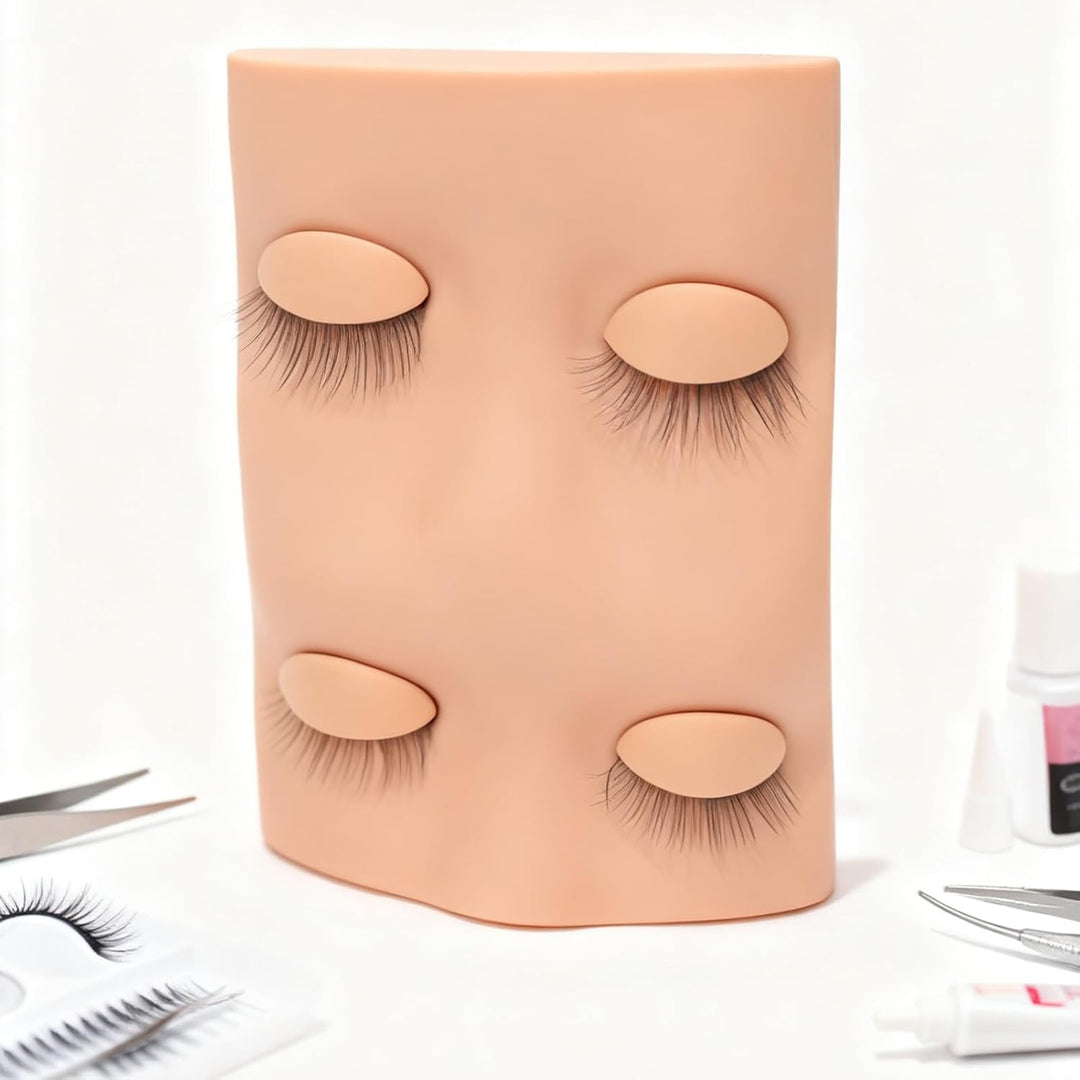 Wimpern-Mannequin-Kopf, Ersetzter Augenlider-Mannequin-Kopf, Falsche Wimpernverlängerung Übungs-Mann