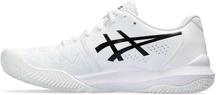 ASICS Damen Gel-Challenger 14 ClaySneaker 46 EU White Black, 46 EU White Black