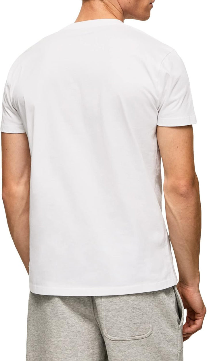 Pepe Jeans Herren Ronson T-Shirt L White (White), L White (White)