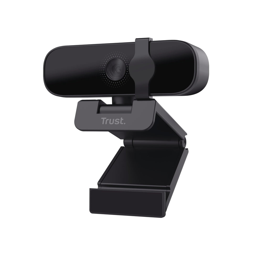 Trust Oran 1080p Webcam PC, Full HD USB Web Cam mit Blickschutzfilter, PC Kamera mit Mikrofon, Fixfo