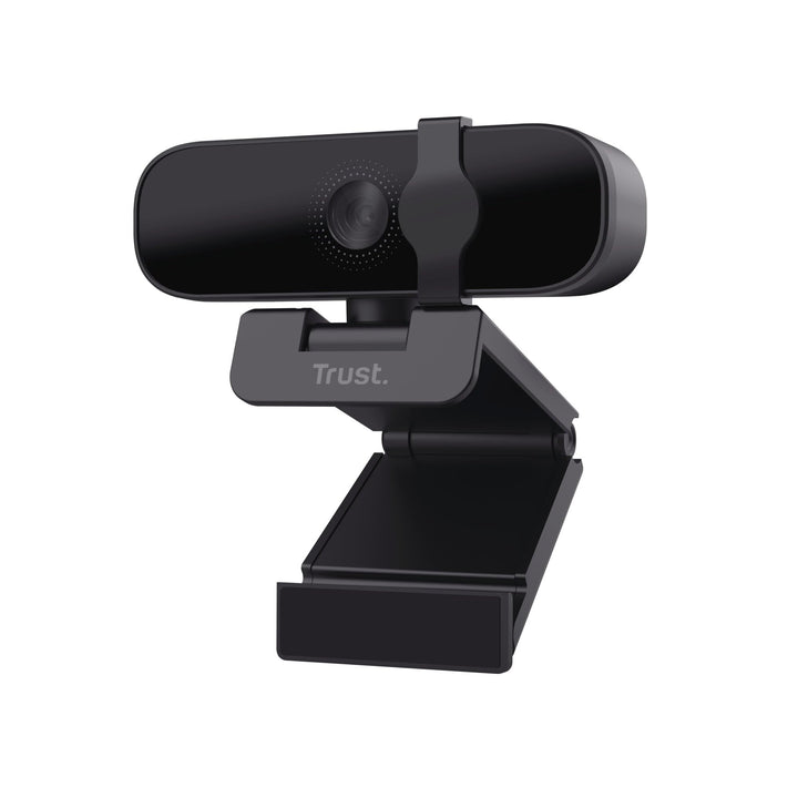 Trust Oran 1080p Webcam PC, Full HD USB Web Cam mit Blickschutzfilter, PC Kamera mit Mikrofon, Fixfo