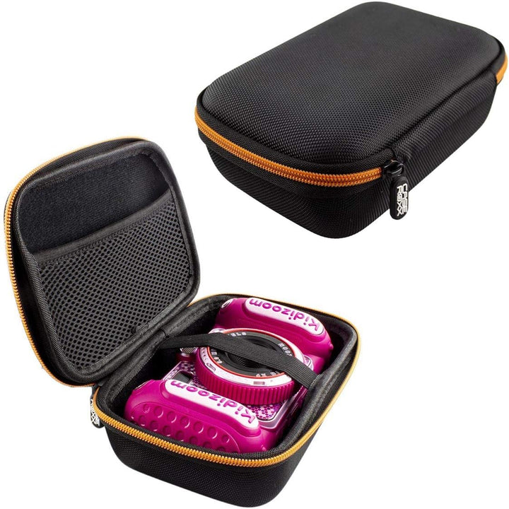 caseroxx Kinderkamera Tasche passend für V-Tech Kidizoom Duo DX in vielen Farben und Designs, Schutz
