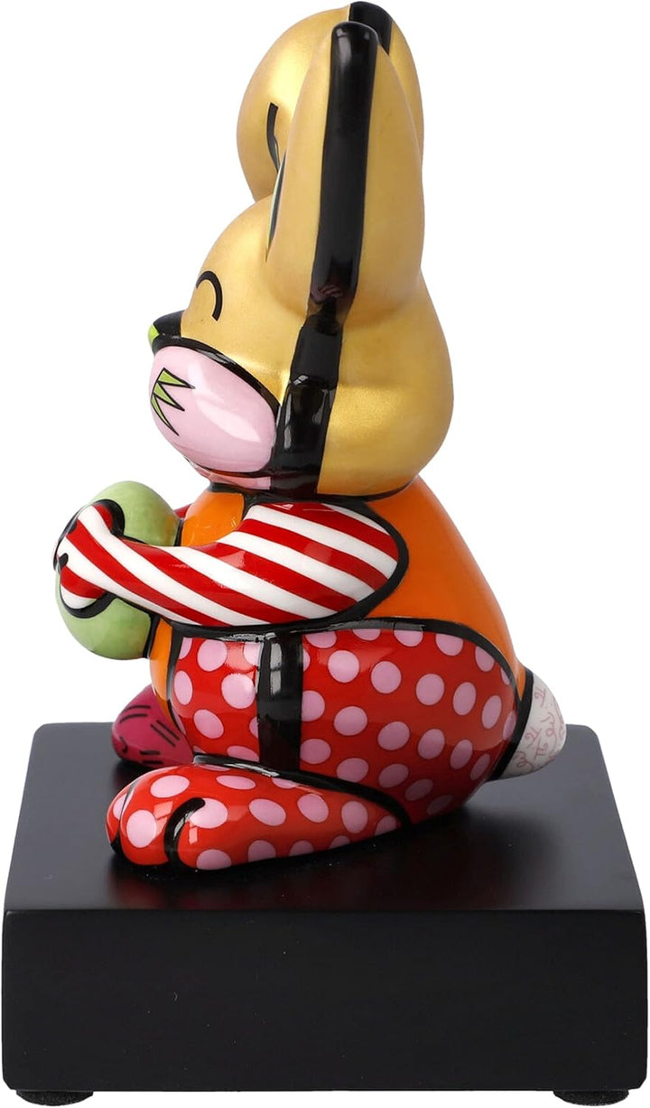Goebel Pop Art Dekofigur, Porzellan, 14 cm, Orange