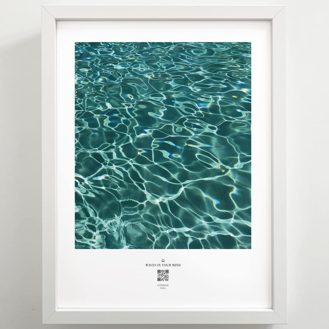 VALINA HÖRBAR RELAX | Hörbild | 3er-Set | Flow| Poster Poster / Papier 30cm x 40cm, Poster / Papier