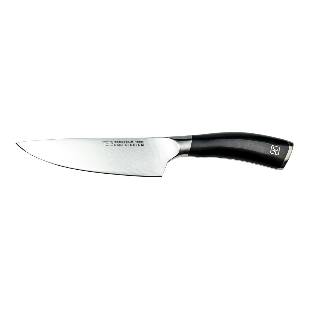 Rockingham Forge Equilibrium 6" 15cm Kochmesser mit einer Klinge aus deutschen Edelstahl und schwarz