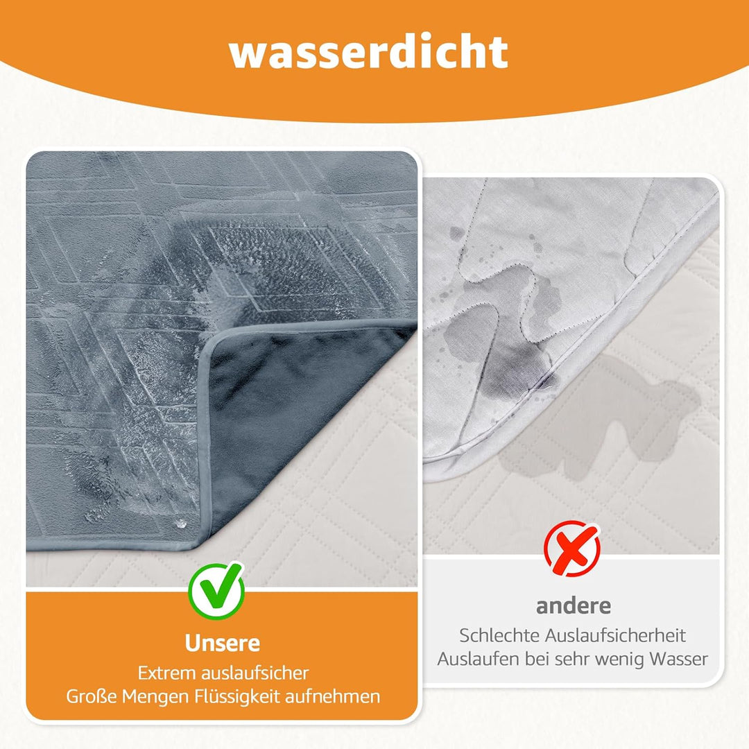 PICK FOR LIFE wasserdichte Hundedecke, Waschbare Flauschige Decken für Hunde und Katzen, Weiche Kusc