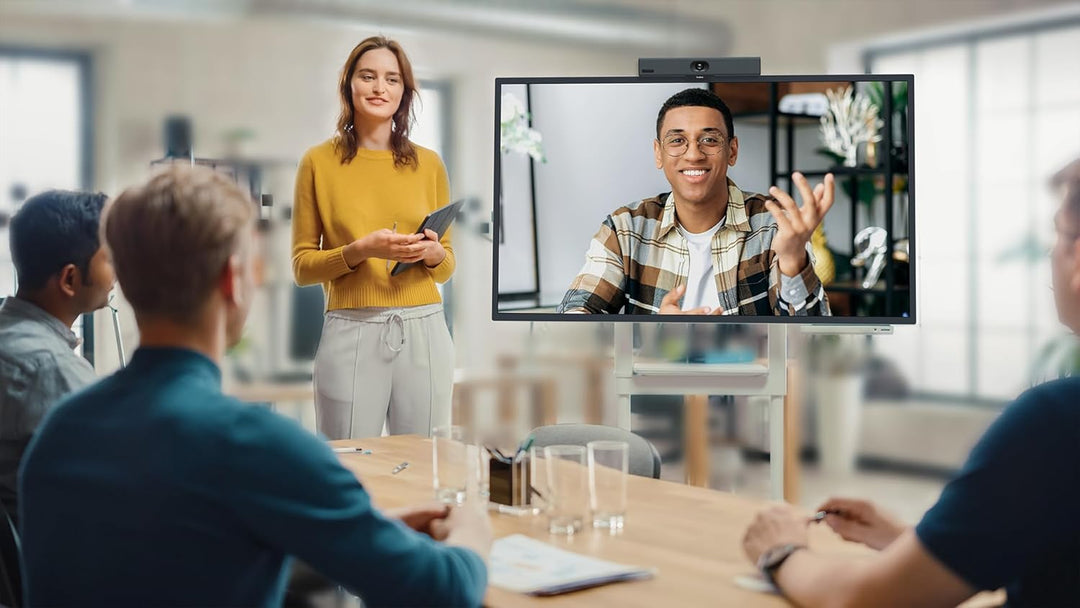 Yealink MeetingBar A10 für Microsoft Teams Rooms – 4K Kamera, 120° Weitwinkel, Auto-Framing, AI Nois