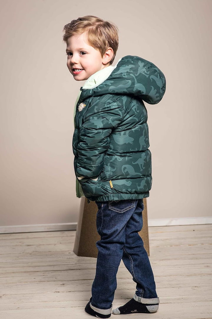 Steiff Jungen Kapuze Wendejacke, 104