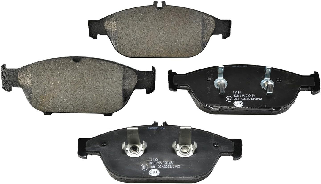HELLA PAGID 8DB 355 020-681 Bremsbelagsatz - T3155 - Dicke/Stärke: 19mm - Bremssystem: Teves - für V
