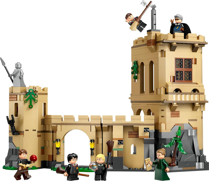 LEGO Harry Potter Schloss Hogwarts: Flugstunden, Abenteuer-Spielset mit 6 Minifiguren zum Sammeln, i