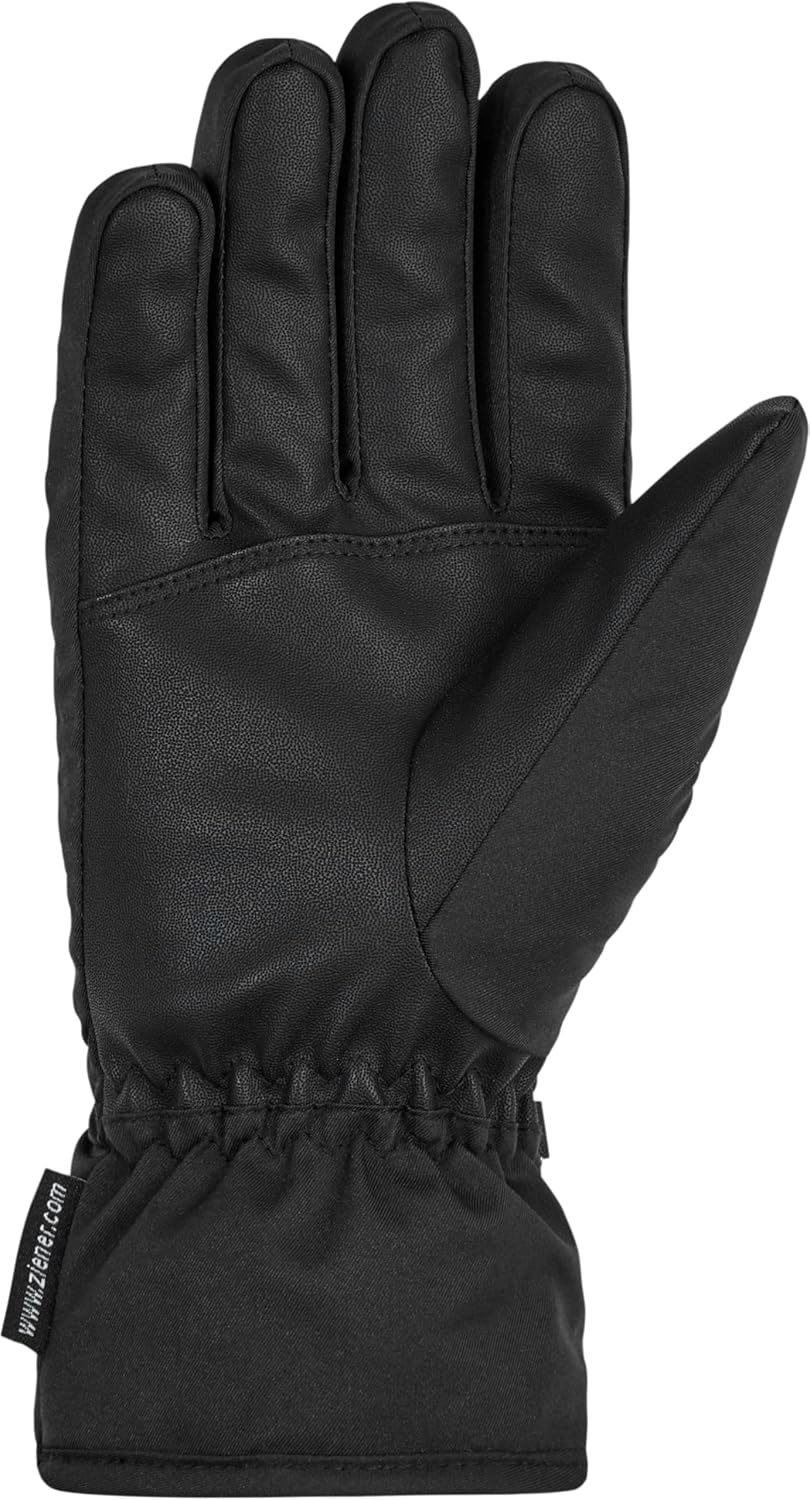 Ziener Damen Korena Ski-Handschuhe/Wintersport | wasserdicht, atmungsaktiv 6 Schwarz, 6 Schwarz