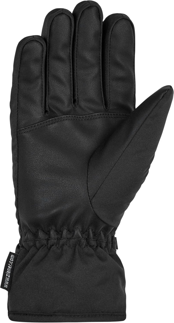 Ziener Damen Korena Ski-Handschuhe/Wintersport | wasserdicht, atmungsaktiv 6 Schwarz, 6 Schwarz