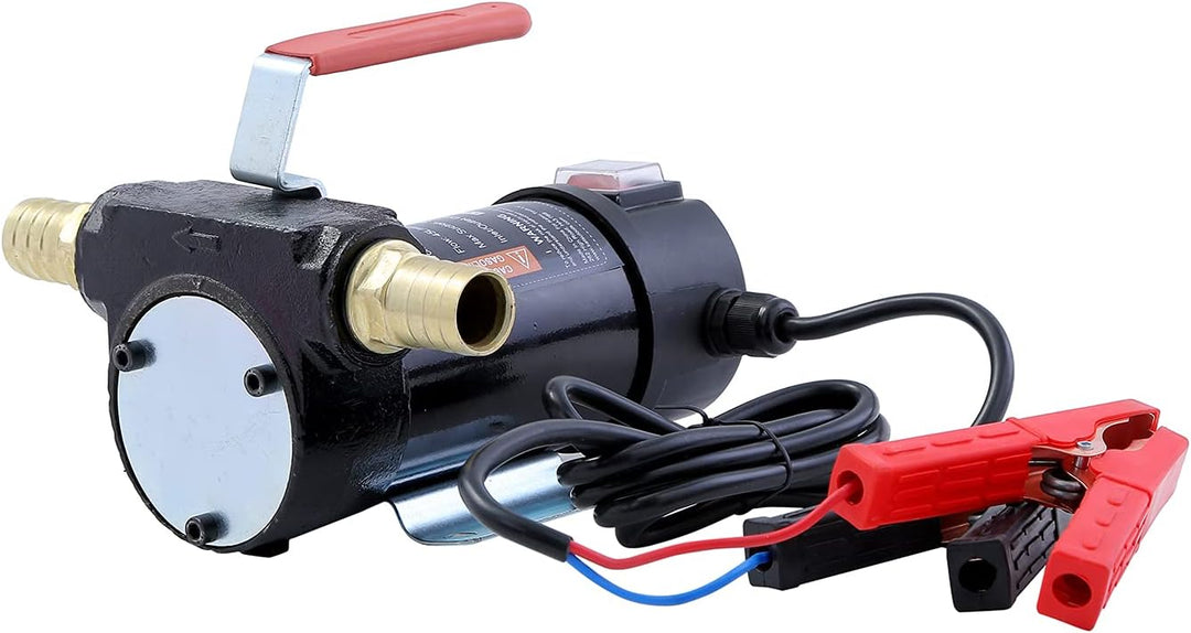 KATSU Diesel Transferpumpe, 175Watt 12 V DC Selbstansaugend, Tragbar, Heizöl für Traktoren Wohnwagen