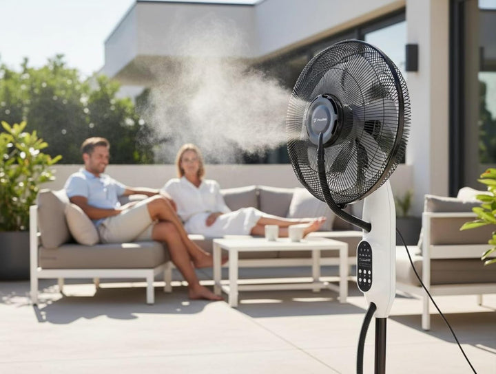 Misty 4 Purline Digitaler Verneblungsventilator Gleichstrom Misty 12, Misty 12