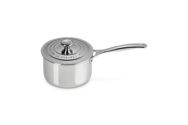 3-Ply SS 18cm Saucepan with Lid and HH 18 cm, 18 cm