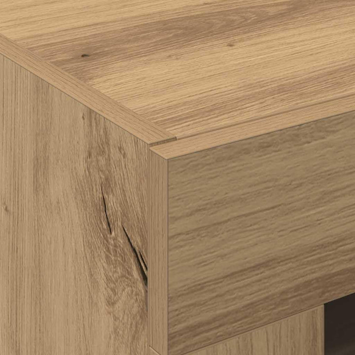 vidaXL Wandschrank Artisan-Eiche 69,5 x 34 x 90 cm Holzwerkstoff, Wohnzimmer-Schrank, rechteckige Au