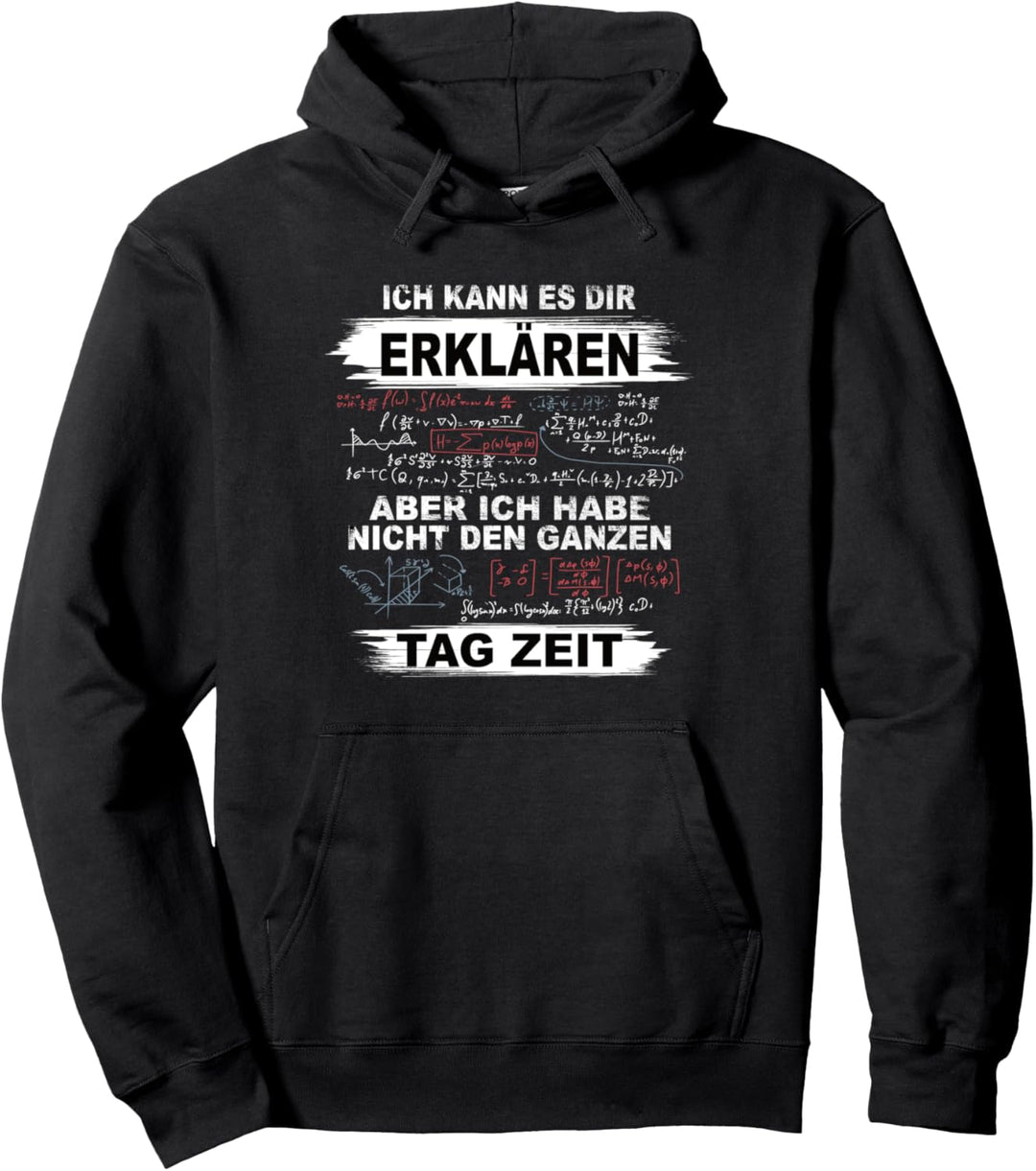 Ich kann es dir erklären- Lustiger Spruch Pullover Hoodie
