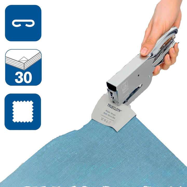 Rapid 10520501 Heftzange K1 Textil, Metall, Heftklammerntyp 43, chrom