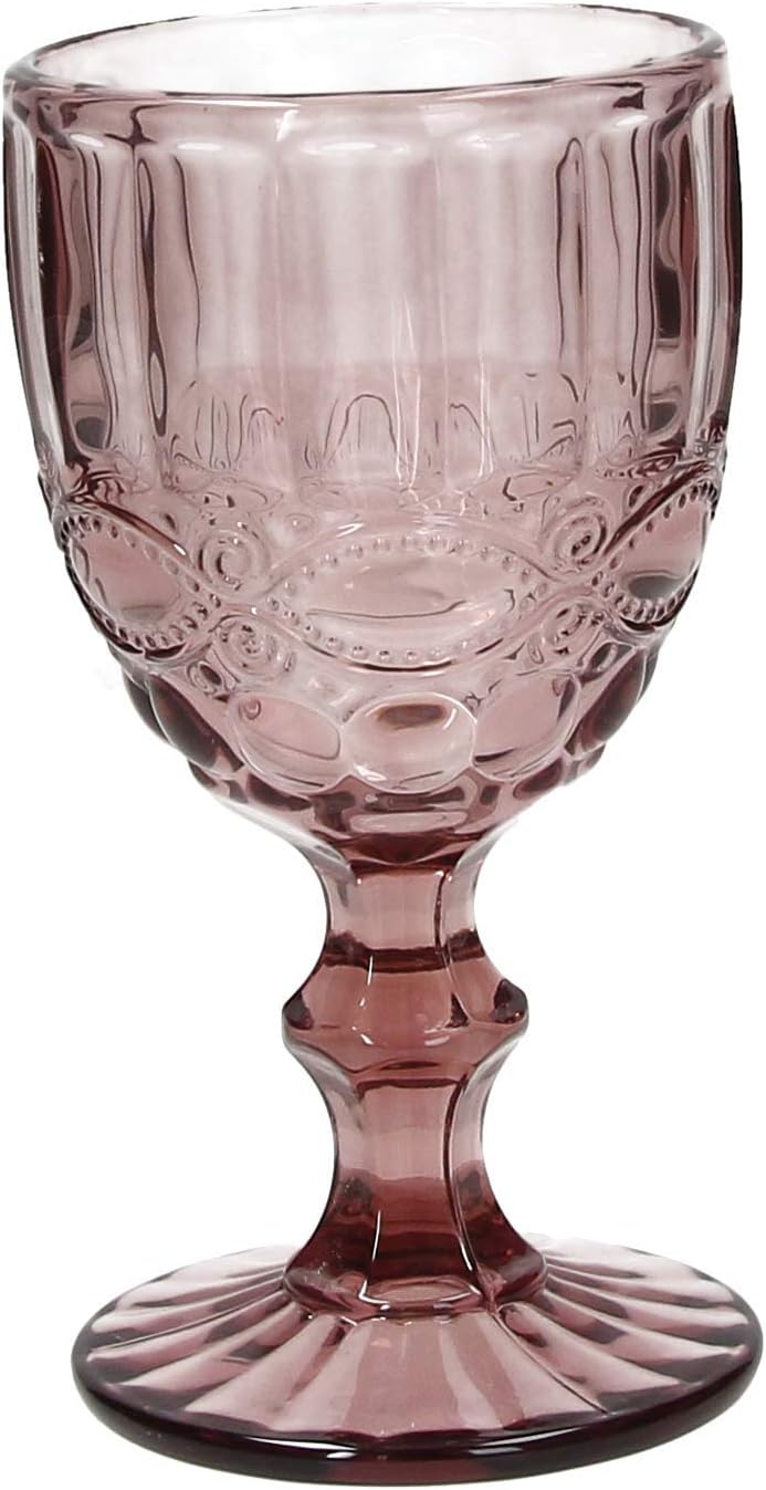 TOGNANA 6er Set Weinkelch Madame, rosa, 260 ml. Volumen