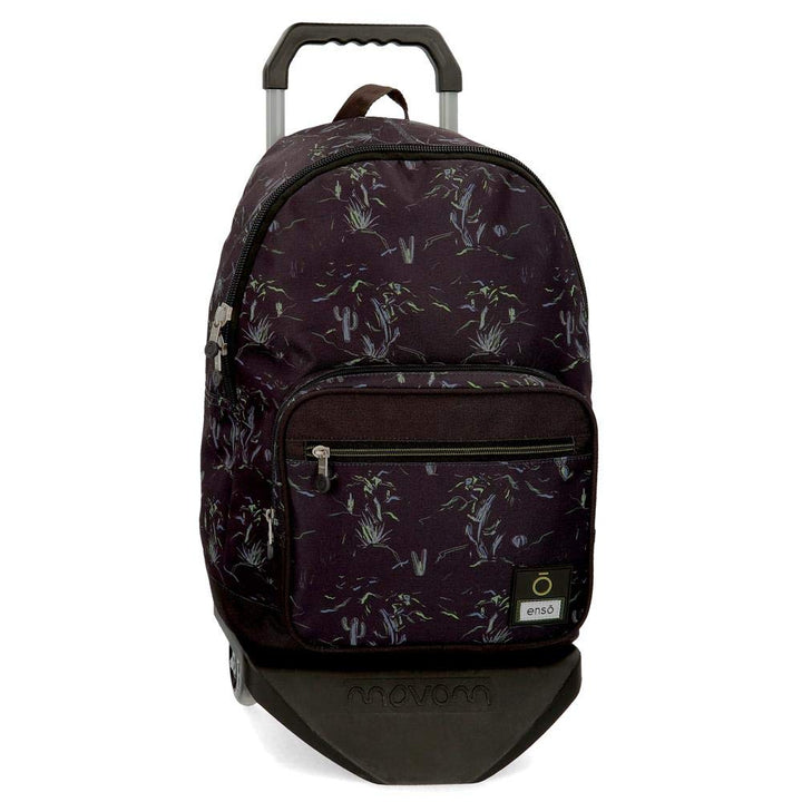 Enso West Rucksack mit Trolley Schwarz 31x42x15 cms Polyester 23.94L Rucksack 44 Trolley, Rucksack 4