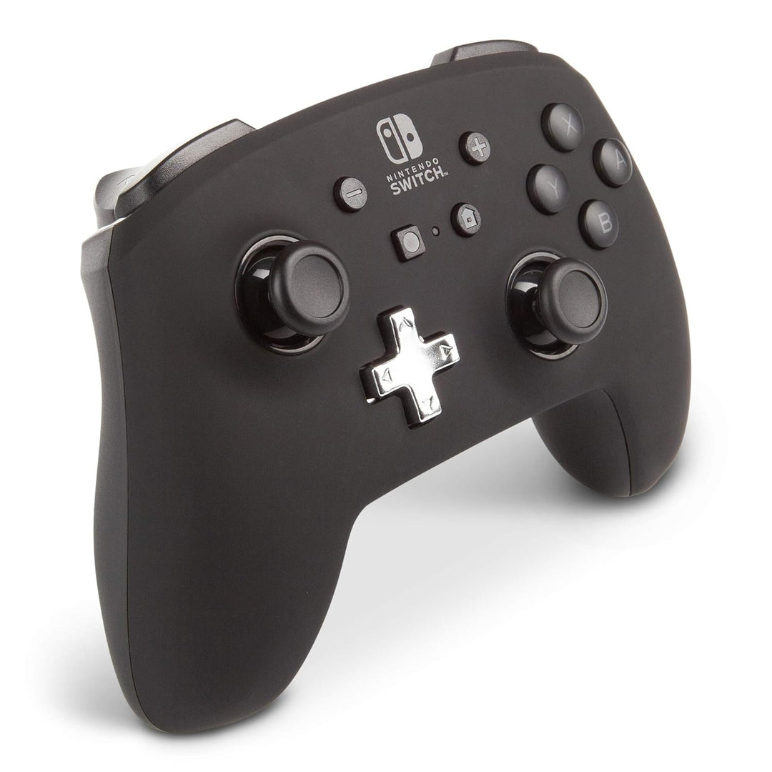 Verbesserter kabelloser Controller für Nintendo Switch – Schwarz, Schwarz