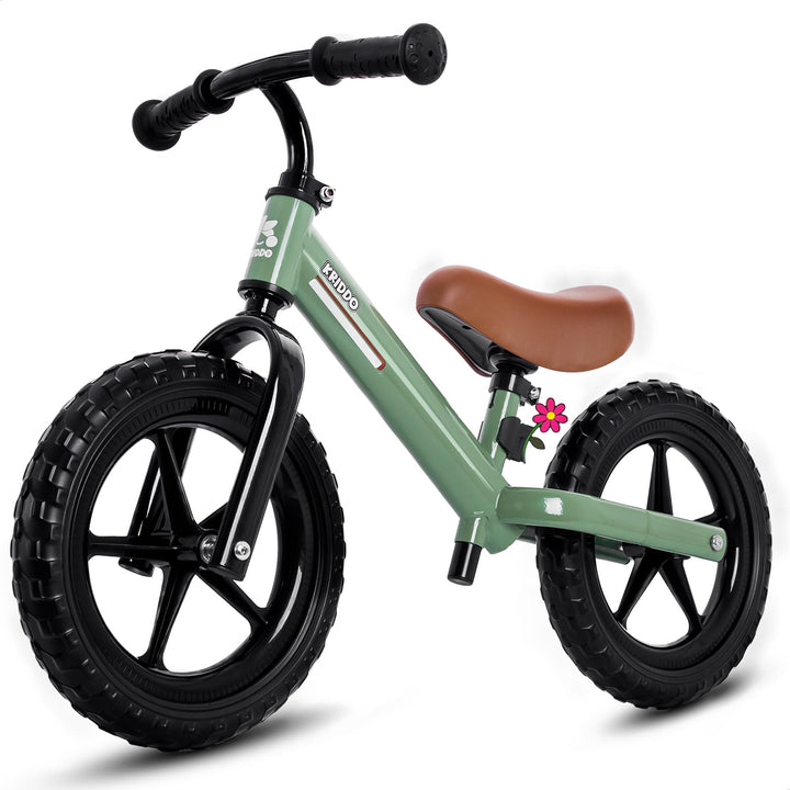 KRIDDO Laufrad ab 2 Jahren, Balancefahrrad für Kinder von 2-5 Jahren, Dual-Lager für sanftes Fahren,