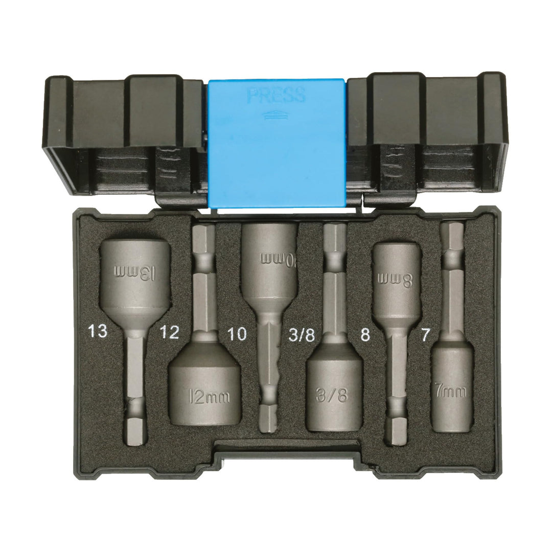 GEDORE 666-006 Bit-Box Steckschlüssel Maschinenaufnahme 6-teilig