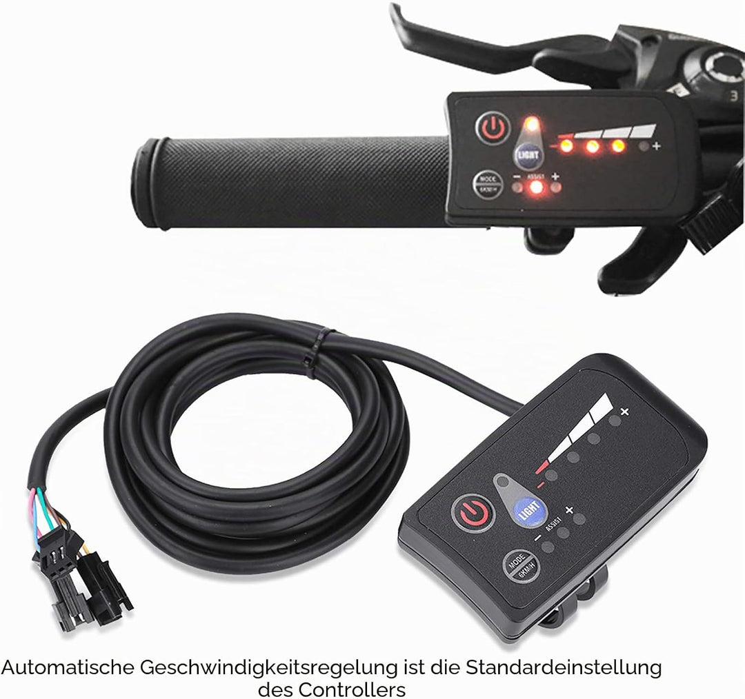 SolUptanisu Ebike Controller Kit 24V,250W/350W 24V 36V 48V wasserdichte elektrischer Fahrrad E Bike