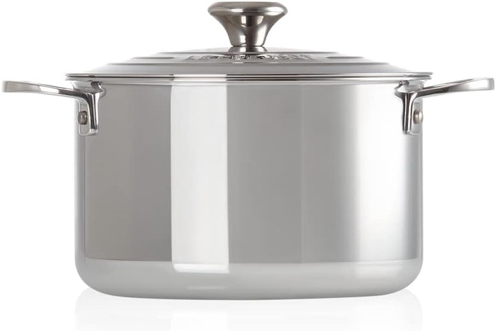 Le Creuset Fleischtopf aus 3-ply PLUS Edelstahl, 20 cm, 96600620000000, 20 cm
