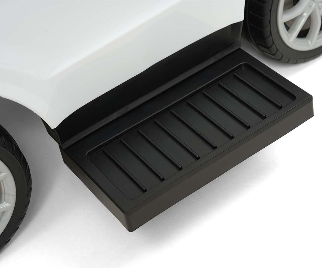 Porsche Cayenne Rutschauto mit Gehstock, Weiss
