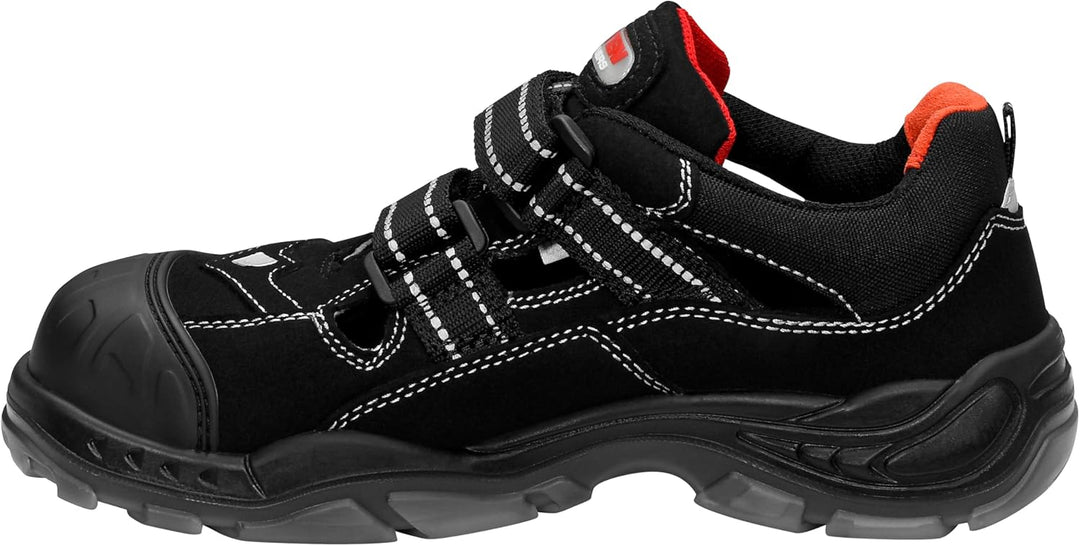 Elten 726661-38 Scott Pro, S1P Sandale ESD Schwarz 38 EU Einfarbig, Schwarz 38 EU Einfarbig