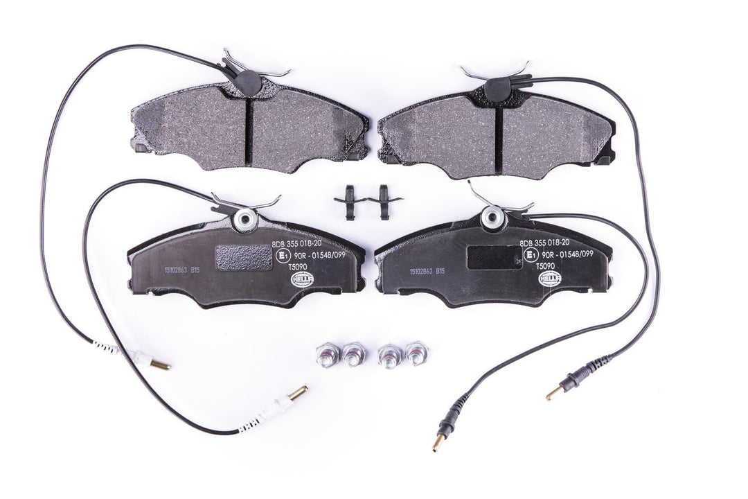 HELLA PAGID 8DB 355 018-201 Bremsbelagsatz - T5090 - Dicke/Stärke: 19.3mm - Bremssystem: Lucas - mit