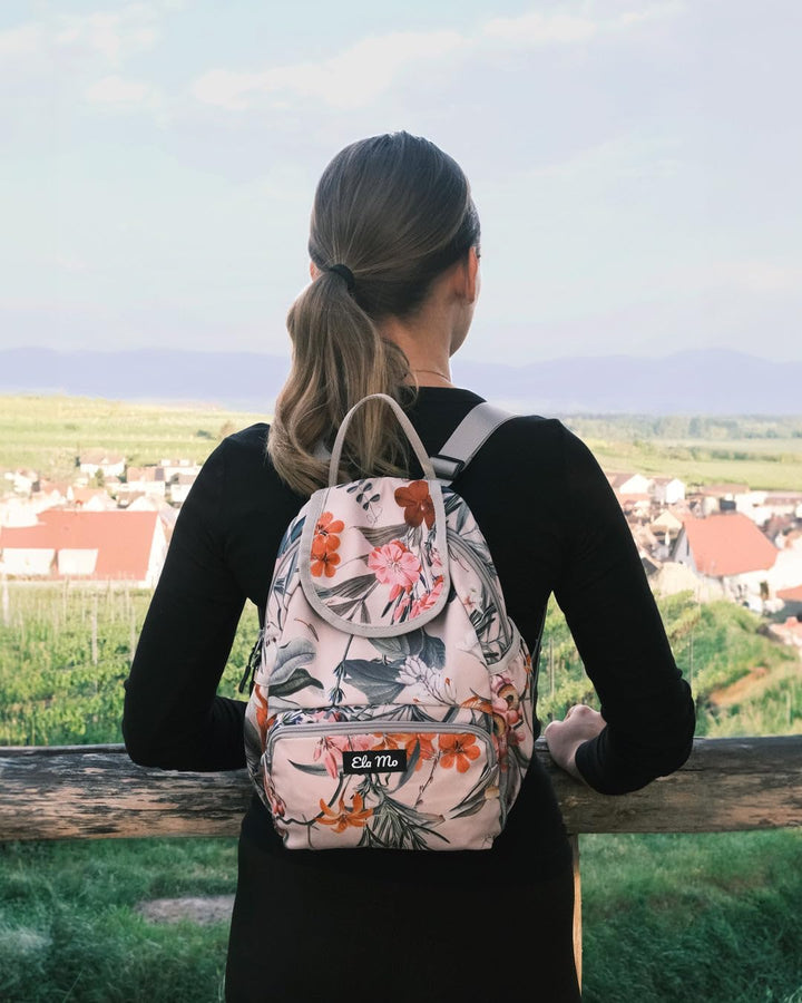 Ela Mo Mini Rucksack Damen - Klein. elegant. super handlich - Rucksack Handtasche als idealer Beglei