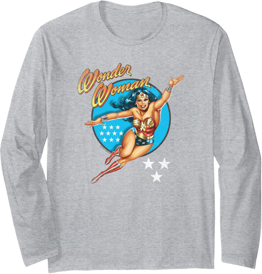 Wonder Woman Vintage Langarmshirt