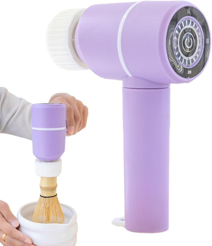 Matchaschäumer - Elektrischer Matcha Schneebesen Handmilchschäumer - Automatischer Mixer Mit 3 Gesch