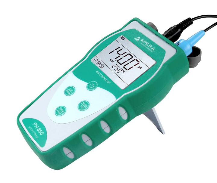 Apera Instruments PH850-DP Tragbares pH-Messgerät für Milchprodukte (Milch, Sahne, Joghurt) und flüs