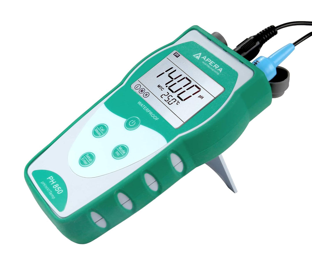 Apera Instruments PH850-SS Tragbares pH-Messgerät zur Messung von Lebensmitteln und halbfesten Probe
