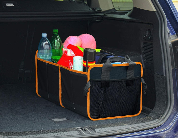 COMPASS 06605 Gepäckraum-Organizer doppelt 54x34cm ORANGE