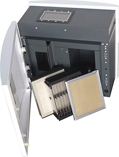 Aktobis Luftreiniger, Luftwäscher, Pollenfilter, Ionisator WDH-H3 *Oberklassegerät* - Metallgehäuse,