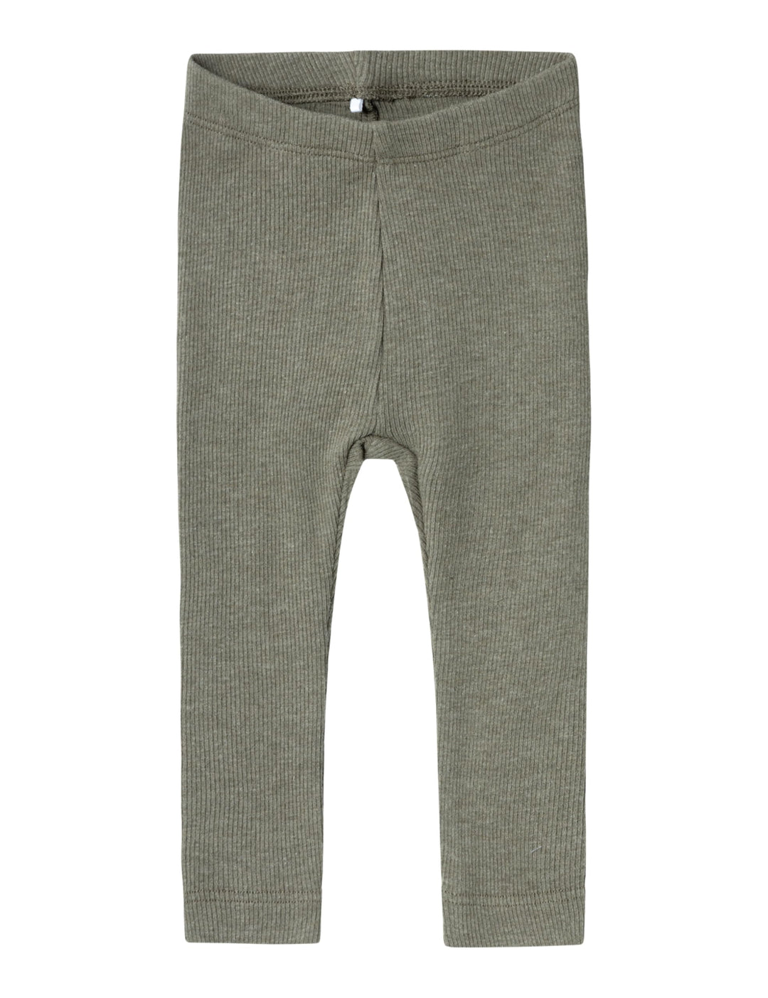 NAME IT Unisex Baby Nbnkab Noos Leggings 68 Dusty Olive/Detail:melange, 68 Dusty Olive