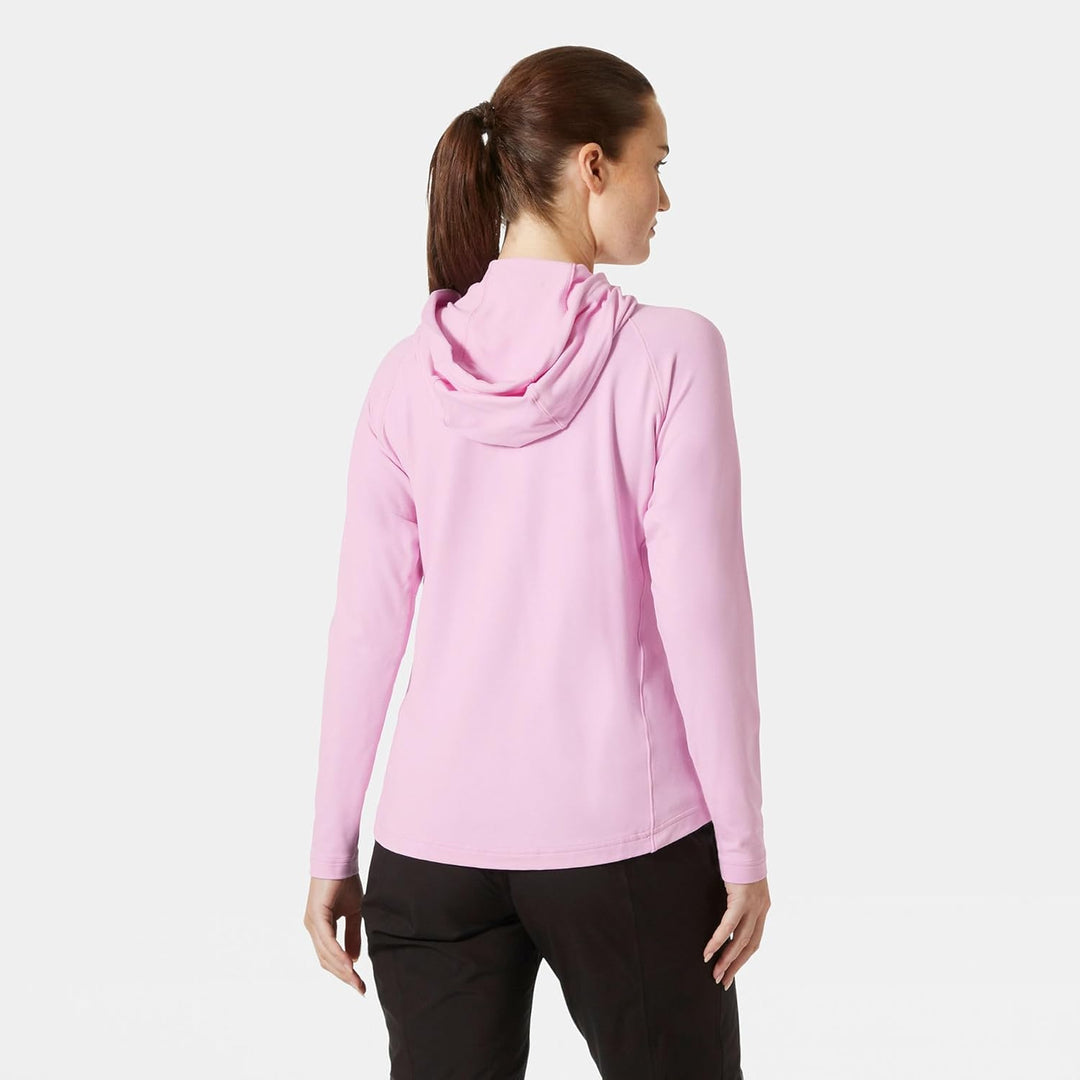 Helly Hansen Damen W Verglas Light Hoodie Hoodie XS 052 Cherry Blossom, XS 052 Cherry Blossom