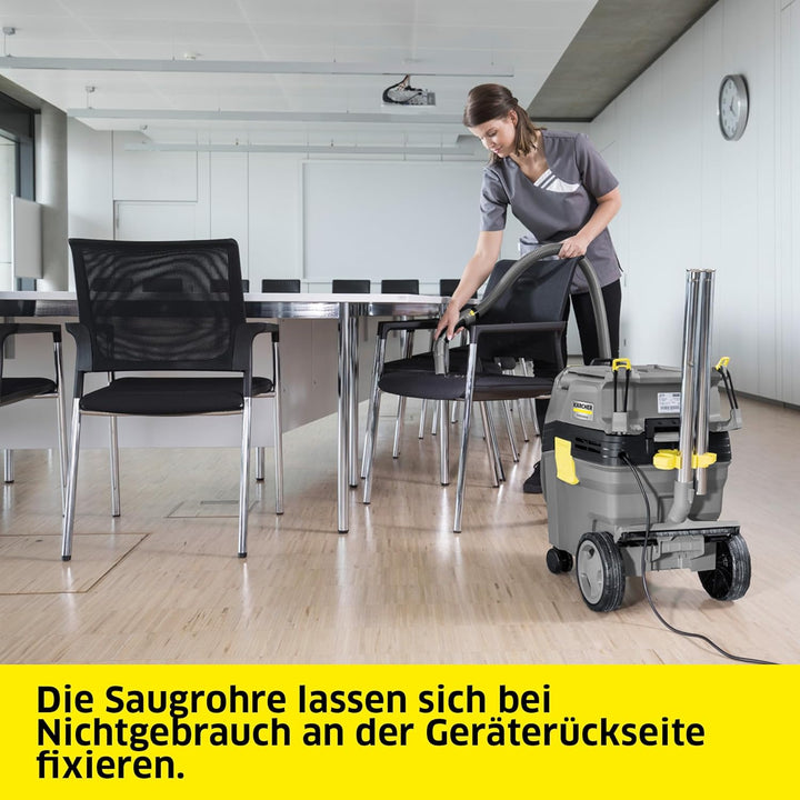 Kärcher NT 30/1 Ap L Nass- & Trockensauger, kompakt und hochwertig mit 1.380 W und 30 l Behälterinha